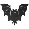Platzmatte - Fledermaus - Aus Filz - 49 X 37 Cm -Lumo Geschaft 168673