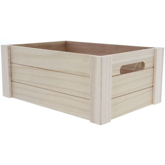Aufbewahrungskiste - Aus Holz - 31 X 22 X 13 Cm 3 Aufbewahrungskiste - Aus Holz - 31 X 22 X 13 Cm