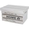 Dekokiste - Aus Holz - Ca. 36 X 25 X 20 Cm 1 Dekokiste - Aus Holz - Ca. 36 X 25 X 20 Cm -Lumo Geschaft 191706