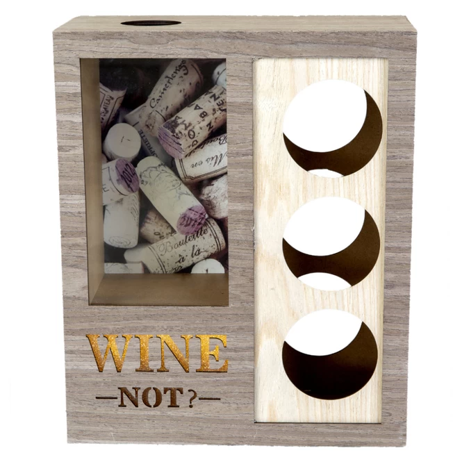 LED-Weinflaschenhalter - Aus Holz - Ca. 28 X 12,5 X 34 Cm 3 LED-Weinflaschenhalter - Aus Holz - Ca. 28 X 12,5 X 34 Cm