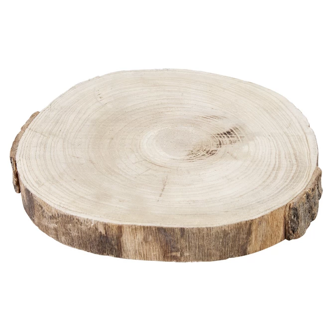 Deko-Holzscheibe - Ø = Ca. 19,5 Cm 3 Deko-Holzscheibe - Ø = Ca. 19,5 Cm