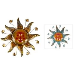 Alternative view of Wanddeko - Sonne - Ø = Ca. 38,5 Cm - 1 Stück