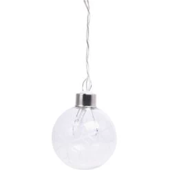 20er LED-Lichterkette - Schneeflocken - 7 M