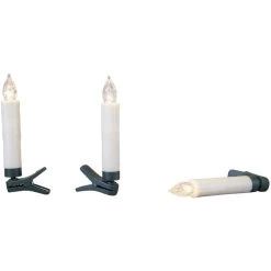 LED-Kerzen - 1,5 X 10,5 Cm - 10 Stück 8 LED-Kerzen - 1,5 X 10,5 Cm - 10 Stück -Lumo Geschaft 211569 2