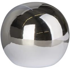Alternative view of Dekokugel - Aus Dolomit - Ø = 9,5 Cm - Silber
