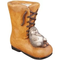 Alternative view of Pflanzgefäß - Stiefel - Aus Terrakotta - 32 X 17 X 33 Cm