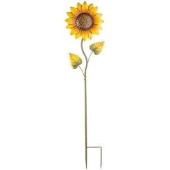 Pflanzenstecker - Sonnenblume - Ca. 24 X 3 X 102,5 Cm -Lumo Geschaft 217966 2
