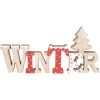 Deko-Schriftzug - Winter - Aus Holz - Ca. 30 X 2 X 13 Cm 1 Deko-Schriftzug - Winter - Aus Holz - Ca. 30 X 2 X 13 Cm -Lumo Geschaft 218960