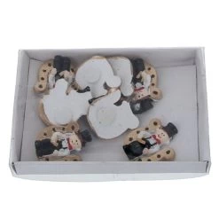 Streudeko - Schornsteinfeger - Aus Polyresin - Ca. 2,5 X 2 Cm - 8 Stück