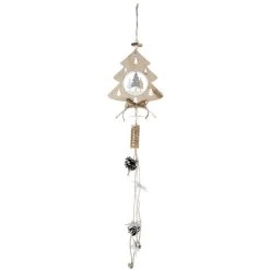 Deko-Girlande - Baum - Aus Holz - Ca. 15 X 80 Cm