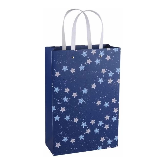 Geschenktasche - Sterne - Ca. 22,5 X 10 X 33,5 Cm 3 Geschenktasche - Sterne - Ca. 22,5 X 10 X 33,5 Cm