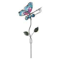 Pflanzenstecker - Schmetterling - Ca. 14 X 8 X 71 Cm - Blau 7 Pflanzenstecker - Schmetterling - Ca. 14 X 8 X 71 Cm - Blau -Lumo Geschaft 223873 3
