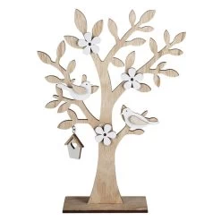 Dekobaum - Aus Holz - Ca. 22 X 6 X 30 Cm