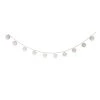 10er LED-Kugellichterkette - Ø = Ca. 4 Cm - Weiß -Lumo Geschaft 225231 011