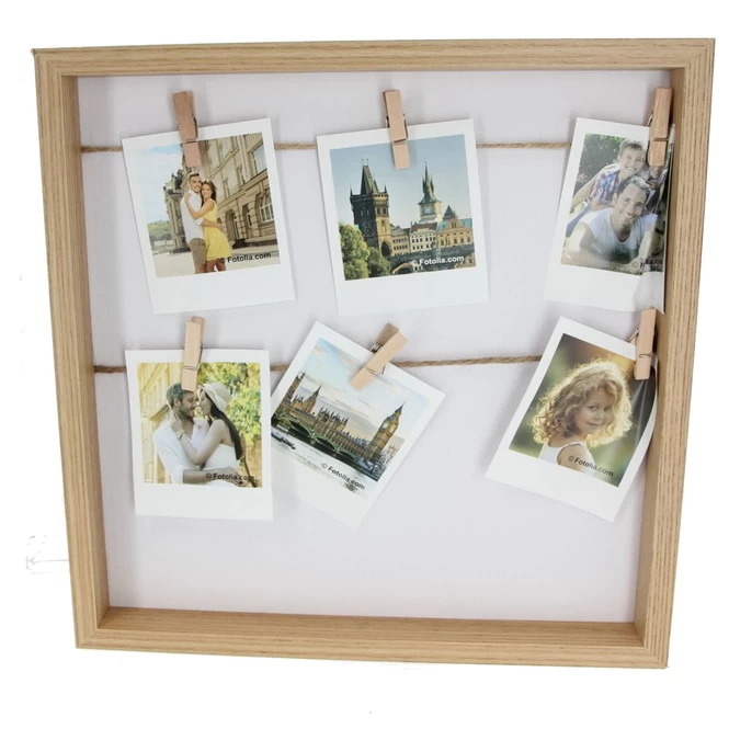 Bilderrahmen - Aus Holz - Ca. 30 X 3 X 30 Cm 3 Bilderrahmen - Aus Holz - Ca. 30 X 3 X 30 Cm