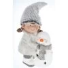 Mädchen Und Schneemann Mit LED - Ca. 28 X 19 X 57 Cm -Lumo Geschaft 228777 bild 4016096410452