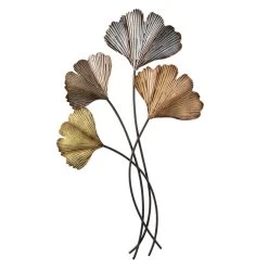 Alternative view of Wanddeko - Gingkoblätter - Ca. 42 X 2 X 68,5 Cm