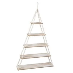 Alternative view of Dekohänger - Makramee-Regal - Ca. 94 X 25 X 55 Cm