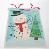 Geschenktasche Schneemann - Ca. 26 X 32 X 12,5 Cm -Lumo Geschaft 229359 4016096413668 mica living geschenktasche