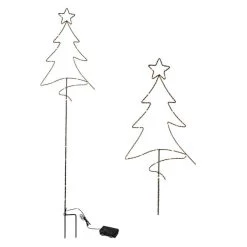 LED-Pflanzenstecker - Tannenbaum - Ca. 100 X 24 Cm