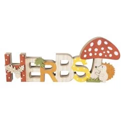Deko-Schriftzug - Herbst - Aus Holz - Ca. 40 X 3 X 16 Cm
