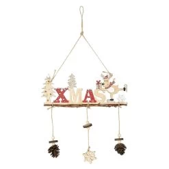 Dekohänger - XMAS - Aus Holz - Ca. 46 X 26 Cm