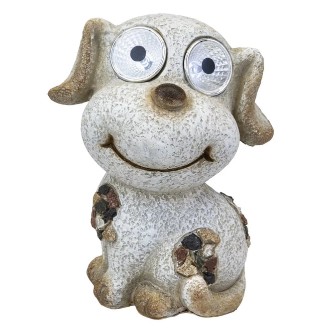 LED-Solarlampe - Hund - Aus Polyresin - Ca. 14 X 10,5 X 18 Cm 3 LED-Solarlampe - Hund - Aus Polyresin - Ca. 14 X 10,5 X 18 Cm