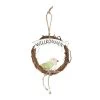 Dekokranz - Willkommen - Aus Holz - Ca. 14 X 2 X 46 Cm -Lumo Geschaft 234636 4016096426040 mica living dekohaenger kranz willkommen 01