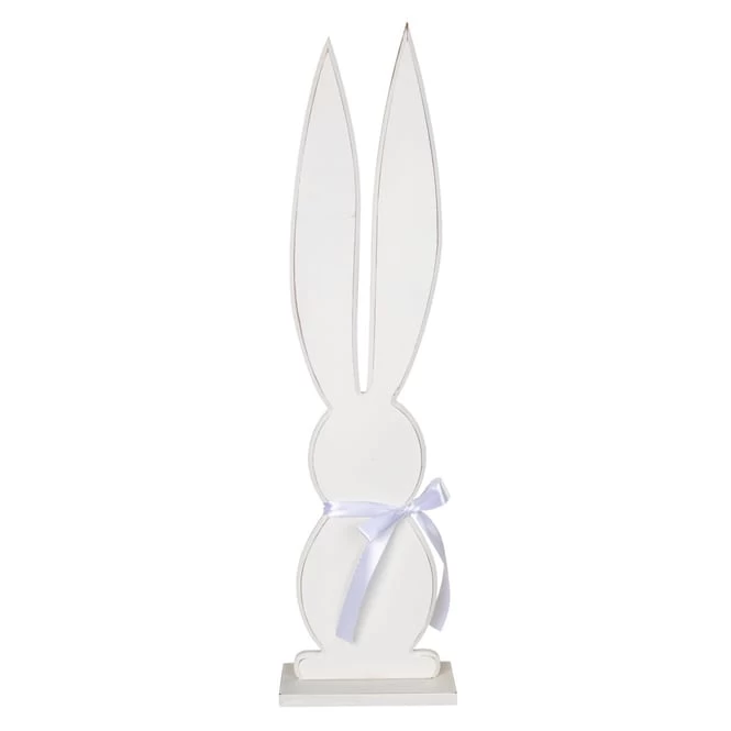 Hase - Aus Holz - Ca. 15 X 7 X 60 Cm 3 Hase - Aus Holz - Ca. 15 X 7 X 60 Cm