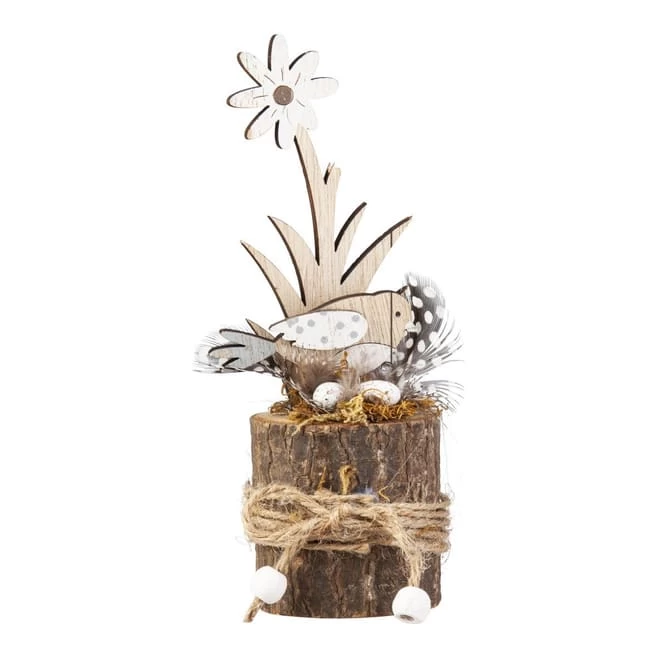 Standdeko - Frühling - Aus Holz - Ca. 5 X 6 X 17 Cm 3 Standdeko - Frühling - Aus Holz - Ca. 5 X 6 X 17 Cm