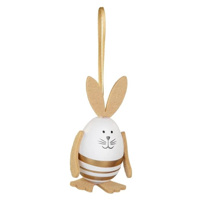Dekohänger - Hasen - Ca. 10 Cm - 6 Stück 3 Dekohänger - Hasen - Ca. 10 Cm - 6 Stück