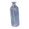 Vase Mit Seestern - Blau - Aus Glas - Ca. 8 X 26,5 Cm -Lumo Geschaft 235393 Bild 4016096428594