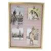 Bilderrahmen - Memoboard - Rosa/gold - Ca. 30 X 40 X 2,5 Cm 1 Bilderrahmen - Memoboard - Rosa/gold - Ca. 30 X 40 X 2,5 Cm -Lumo Geschaft 236872 4016096430191 mica living bilderrahmen