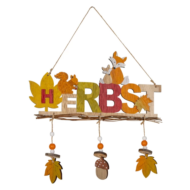 Dekohänger - Herbst - Aus Holz - Ca. 30 X 3 X 38 Cm 3 Dekohänger - Herbst - Aus Holz - Ca. 30 X 3 X 38 Cm