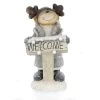 Rentier Mit Schild Welcome Und LED - Ca. 22,5 X 21 X 45 Cm 2 Rentier Mit Schild Welcome Und LED - Ca. 22,5 X 21 X 45 Cm -Lumo Geschaft 238459 4016096435295 mica living rentier welcome