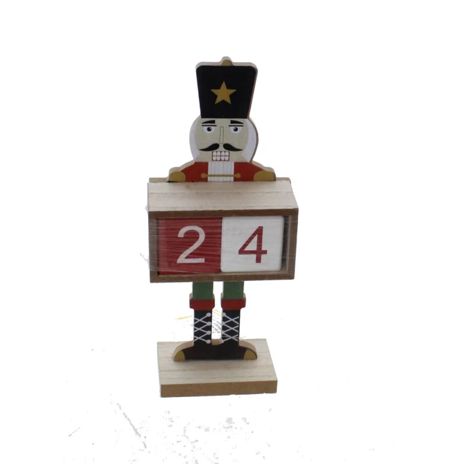 Adventscountdown Nussknacker - Aus Holz - 10,5x6x25 Cm 3 Adventscountdown Nussknacker - Aus Holz - 10,5x6x25 Cm