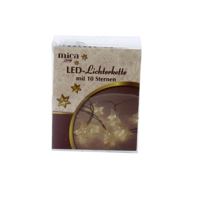 Lichterkette Sterne - 10 LED 3 Lichterkette Sterne - 10 LED