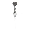 Pflanzenstecker - Herz - Grau - Aus Metall - Ca. 100 X 9 Cm 2 Pflanzenstecker - Herz - Grau - Aus Metall - Ca. 100 X 9 Cm -Lumo Geschaft 239472 Bild 4016096440756