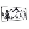 Wandbild - Hirsche Im Wald - Ca. 60 X 0,5 X 30 Cm 1 Wandbild - Hirsche Im Wald - Ca. 60 X 0,5 X 30 Cm -Lumo Geschaft 239484 bild 4016096440992
