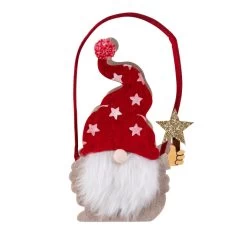 Geschenktasche - Wichtel - Aus Filz - Ca. 13 X 7,5 X 20,5 Cm