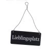 Schild - Lieblingsplatz - Ca. 15 X 6,5 Cm -Lumo Geschaft 239597 bild 4016096442125