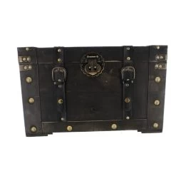 Truhe - S - Braun - Aus Holz - Ca. 38 X 20 X 17,5 Cm