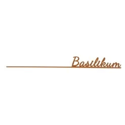 Gewürzstecker Basilikum - Aus Metall - Ca. 30 X 3 Cm
