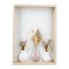 3D-Wandbild - 3 Vasen - Aus Holz Und Keramik - Ca. 20 X 4,5 X 38 Cm 2 3D-Wandbild - 3 Vasen - Aus Holz Und Keramik - Ca. 20 X 4,5 X 38 Cm -Lumo Geschaft 243603 4016096448509 mica living wandbild 3 vasen 01