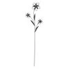 Gartenstecker - Blumen - Schwarz - Aus Metall - Ca. 110 X 31 Cm -Lumo Geschaft 243657 4016096448967 mica living gartenstecker blumen schwarz 01