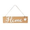 Dekohänger - Home - Aus Holz - Ca. 37,5 X 1 X 12 Cm 1 Dekohänger - Home - Aus Holz - Ca. 37,5 X 1 X 12 Cm -Lumo Geschaft 243677 4016096449162 mica living dekohaenger home braun weiss 01