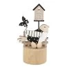Standdeko - Frühlingsmotiv - Aus Holz - Ca. 9 X 6,5 X 16 Cm 1 Standdeko - Frühlingsmotiv - Aus Holz - Ca. 9 X 6,5 X 16 Cm -Lumo Geschaft 243679 4016096449186 mica living vogel auf pflock braun 01