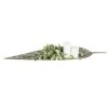 Dekoschale - Blatt - Silber - Aus Metall - Ca. 90 X 22 X 4,5 Cm -Lumo Geschaft 243880 4016096451998 mica living dekoschale blatt 138271 138281 06