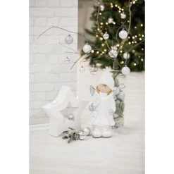 Alternative view of Christbaumkugeln - Silber - 12 Stück