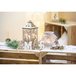 Alternative view of Deko-Schriftzug - XMAS - Aus Holz - 24 X 2,5 X 8,5